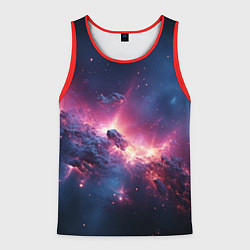 Мужская майка без рукавов Взрыв в космосе