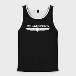 Мужская майка без рукавов Helldivers Logo