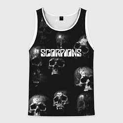 Мужская майка без рукавов Scorpions logo rock group