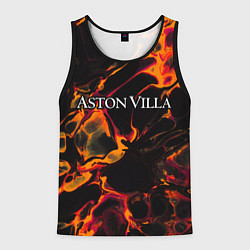 Мужская майка без рукавов Aston Villa red lava