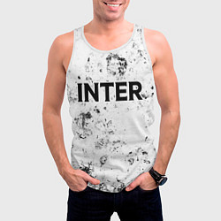 Майка-безрукавка мужская Inter dirty ice, цвет: 3D-белый — фото 2