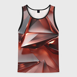 Мужская майка без рукавов Рубиновые пирамидки