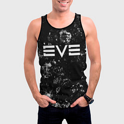 Майка-безрукавка мужская EVE black ice, цвет: 3D-черный — фото 2