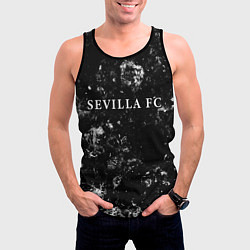 Майка-безрукавка мужская Sevilla black ice, цвет: 3D-черный — фото 2