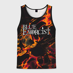 Мужская майка без рукавов Blue Exorcist red lava