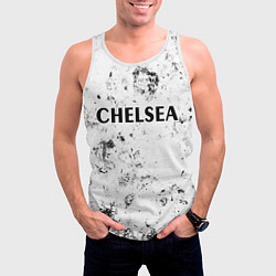 Майка-безрукавка мужская Chelsea dirty ice, цвет: 3D-белый — фото 2