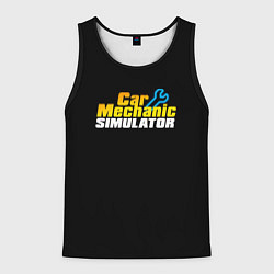 Мужская майка без рукавов Car Mechanic Simulator