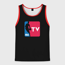 Мужская майка без рукавов NBA tv logo