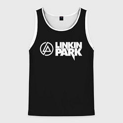 Мужская майка без рукавов Linkin park logo rock music