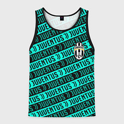 Мужская майка без рукавов Juventus pattern logo steel