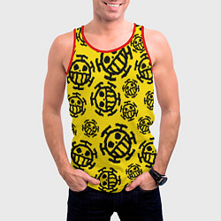 Майка-безрукавка мужская One Piece Trafalgar Law, цвет: 3D-красный — фото 2