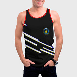Майка-безрукавка мужская Inter line fc, цвет: 3D-красный — фото 2