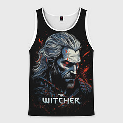 Мужская майка без рукавов The Witcher blood