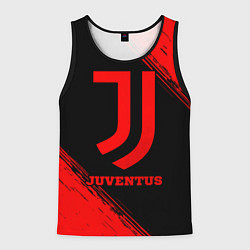 Мужская майка без рукавов Juventus - red gradient