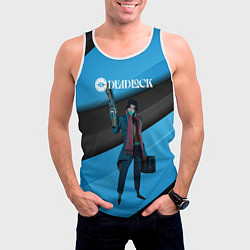 Майка-безрукавка мужская Deadlock Pocket, цвет: 3D-белый — фото 2