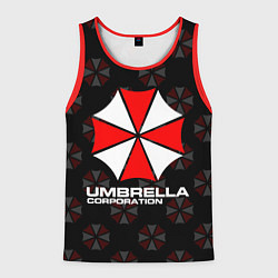 Майка-безрукавка мужская Resident evil - umbrella corporation, цвет: 3D-красный