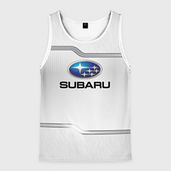 Мужская майка без рукавов Subaru auto steel metal