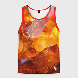 Мужская майка без рукавов Драгоценный камень