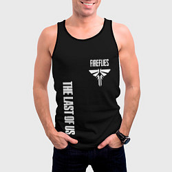 Майка-безрукавка мужская Одни из нас логотип, цвет: 3D-черный — фото 2