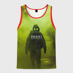 Майка-безрукавка мужская Stalker кислотный туман, цвет: 3D-красный