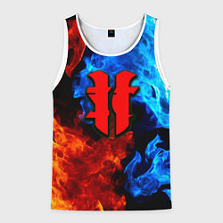 Мужская майка без рукавов Starcraft fire steel