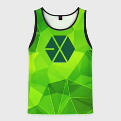 Мужская майка без рукавов Exo green poly