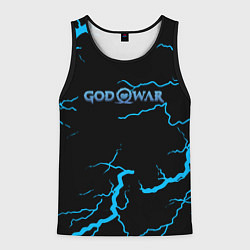 Майка-безрукавка мужская God of War storm, цвет: 3D-черный