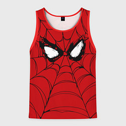 Майка-безрукавка мужская Глаза Человека-паука, цвет: 3D-красный