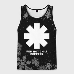 Мужская майка без рукавов Снежный Red Hot Chili Peppers