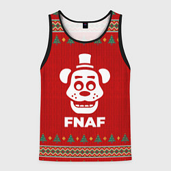 Мужская майка без рукавов FNAF new year