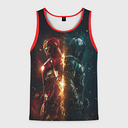 Мужская майка без рукавов Железный Человек - Доктор Дум