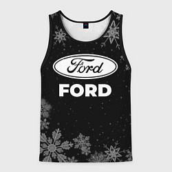 Мужская майка без рукавов Снежный Ford