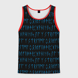 Мужская майка без рукавов Узор полустёртых рун