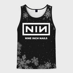 Мужская майка без рукавов Снежный Nine Inch Nails