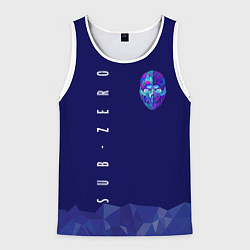 Мужская майка без рукавов Mortal Kombat - Саб-Зиро