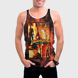 Майка-безрукавка мужская Indiana Jones and the Great Circle, цвет: 3D-белый — фото 2