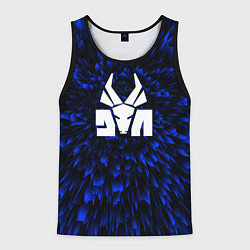 Майка-безрукавка мужская Die Antwoord blue energy, цвет: 3D-черный