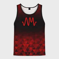 Мужская майка без рукавов Arctic Monkeys red poly