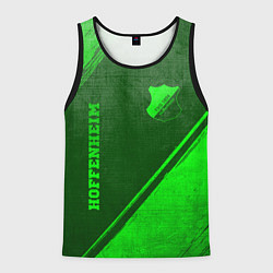 Майка-безрукавка мужская Hoffenheim - green gradient вертикально, цвет: 3D-черный