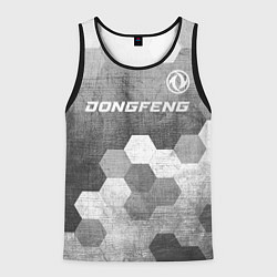 Мужская майка без рукавов Dongfeng - grey gradient посередине