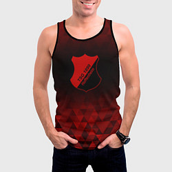 Майка-безрукавка мужская Hoffenheim red poly, цвет: 3D-черный — фото 2