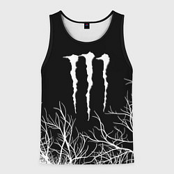 Мужская майка без рукавов Monster energy лес