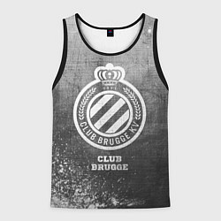 Мужская майка без рукавов Club Brugge - grey gradient