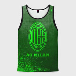 Мужская майка без рукавов AC Milan - green gradient