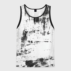 Мужская майка без рукавов Color black and white
