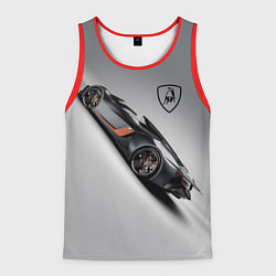 Мужская майка без рукавов Lamborghini - racing car