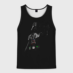 Майка-безрукавка мужская Дарт вейдер ярость, цвет: 3D-черный
