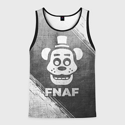 Мужская майка без рукавов FNAF - grey gradient