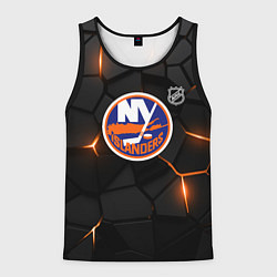 Мужская майка без рукавов Нью Йорк Айлендерс - НХЛ хоккей