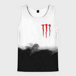 Мужская майка без рукавов Monster energy splash smoke